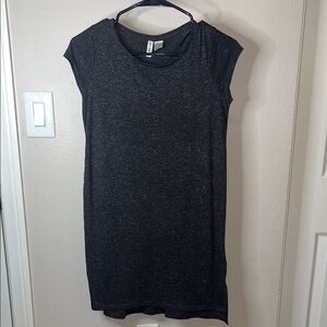 Women's Black Cap Tunic Top